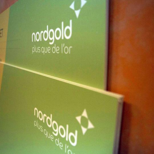 Информационный стенд Nordgold