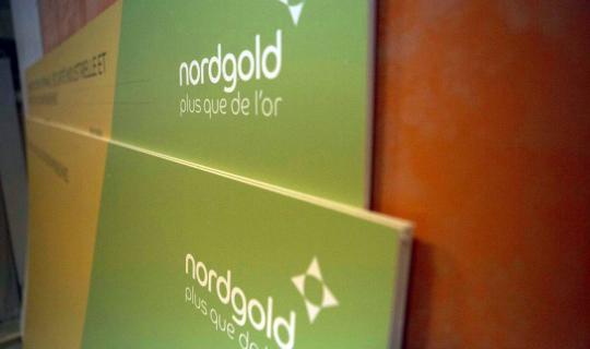 Информационный стенд Nordgold