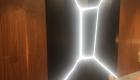 Дизайнерские Двери шкафа с подсветкой в офисе
