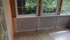 Декоративные решетки на отопительные радиаторы для веранды дома