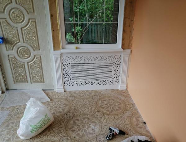 Декоративные решетки на отопительные радиаторы для веранды дома